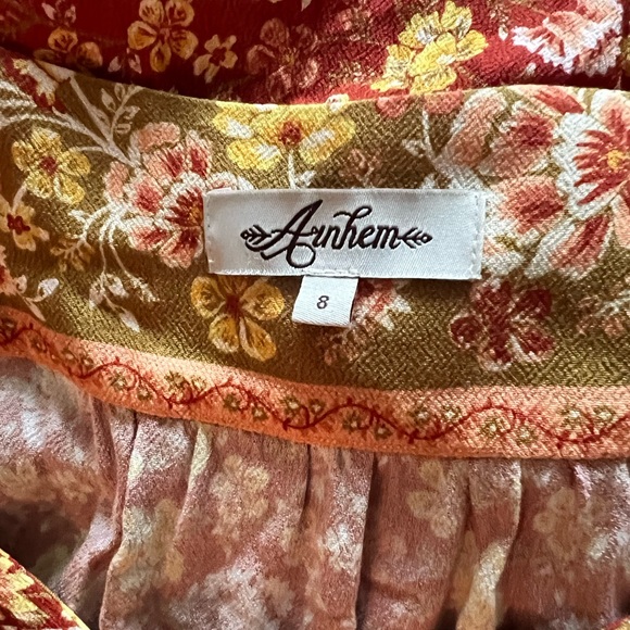 Arnhem Audrey duster in cinnamon - Picture 9 of 9